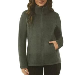 *32 Degrees Ladies' Brushed Faux Wool Jacket - SMALL